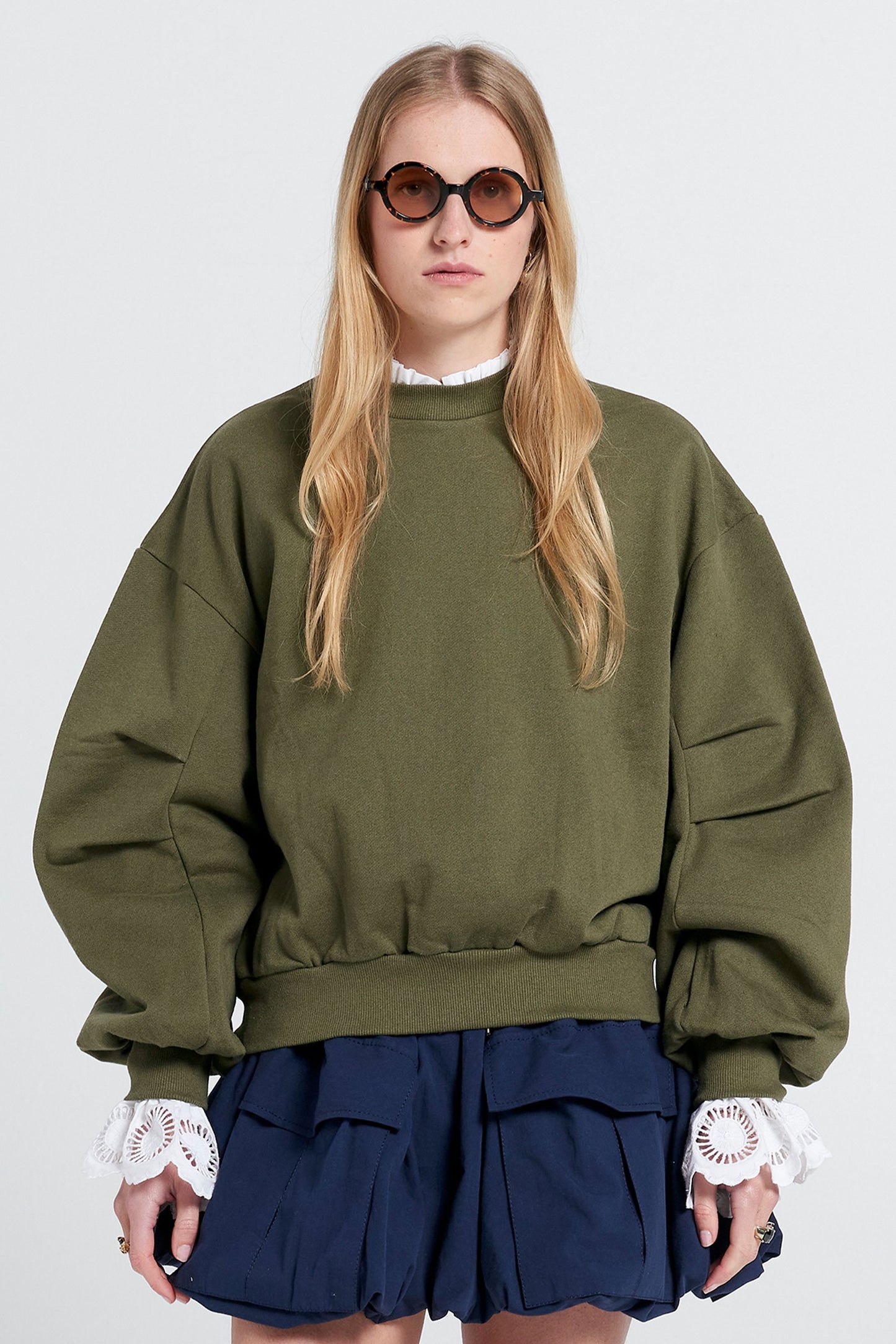 Campus Sweatshirt Hunter Green