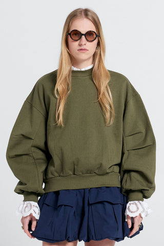 Campus Sweatshirt Hunter Green