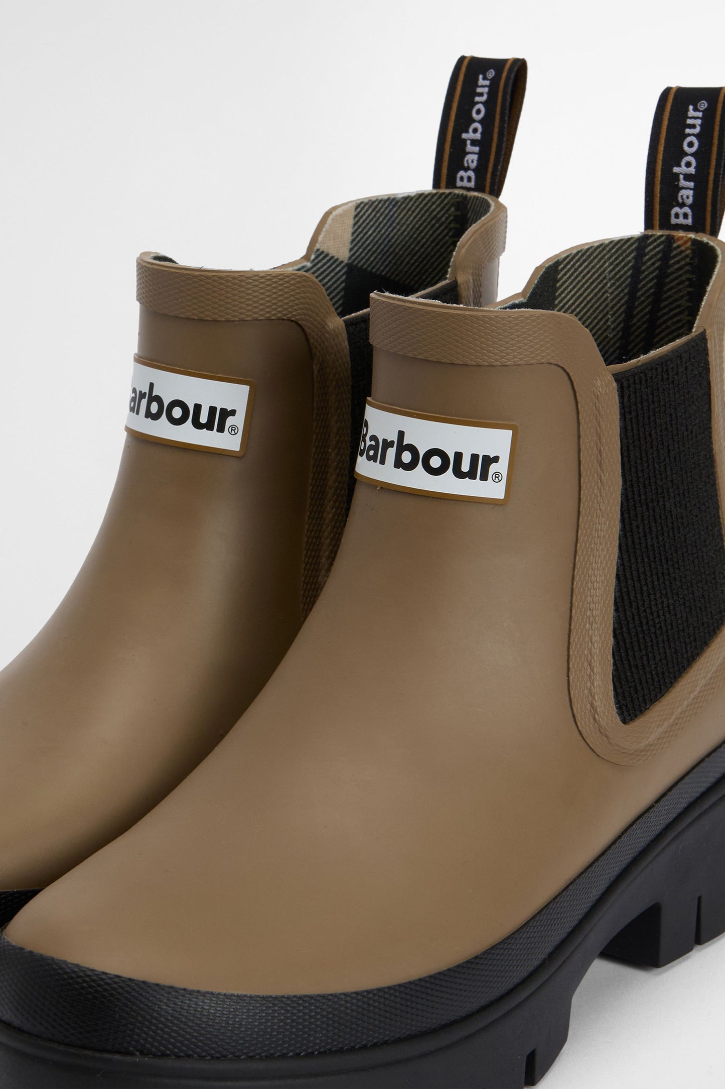 Halton Chelsea Welly Military Brown/Black