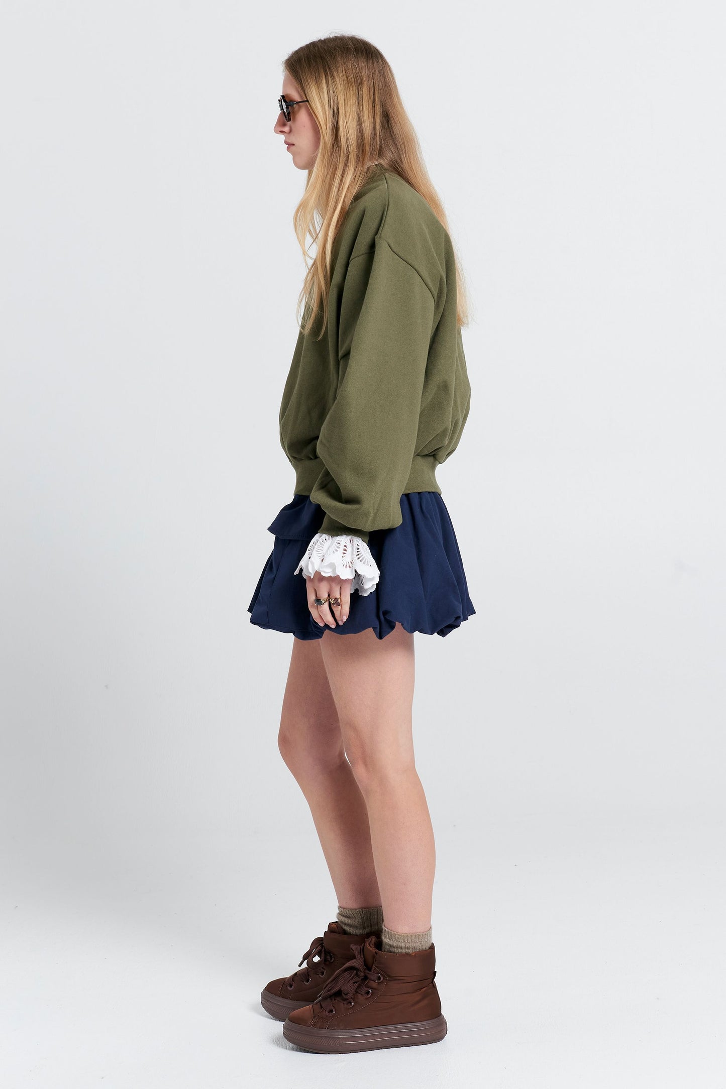 Campus Sweatshirt Hunter Green