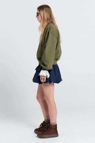 Campus Sweatshirt Hunter Green