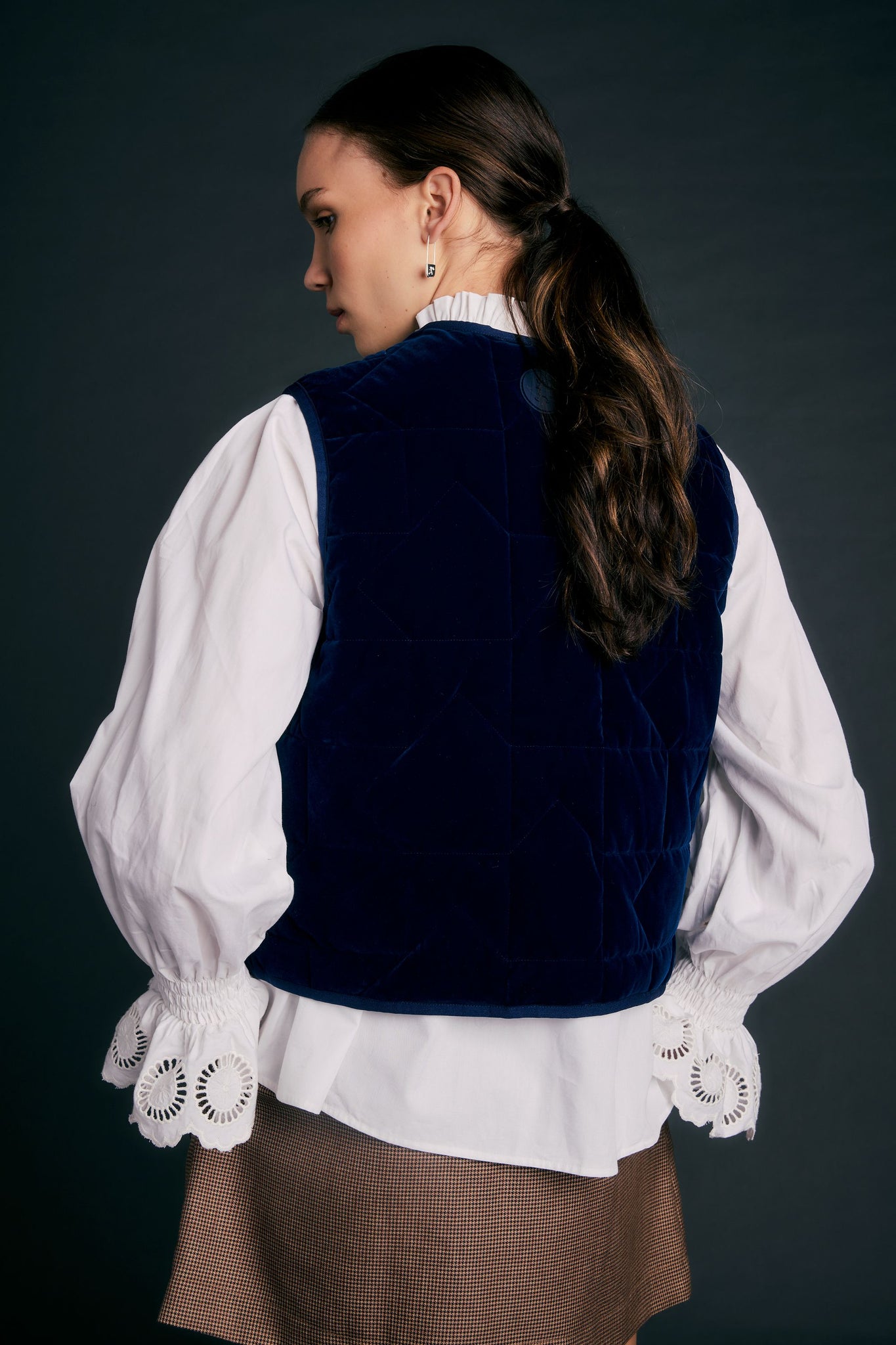 Ashford Vest Navy