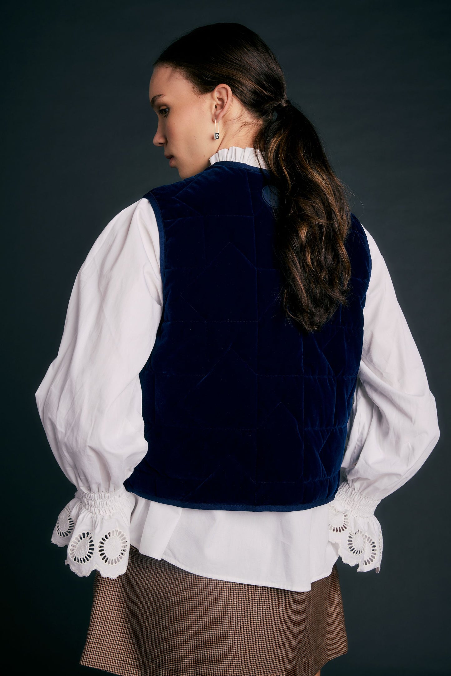 Ashford Vest Navy