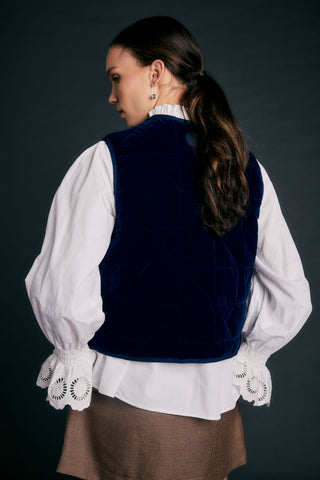 Ashford Vest Navy