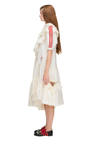 Simone Rocha Frill Dress Chalk White