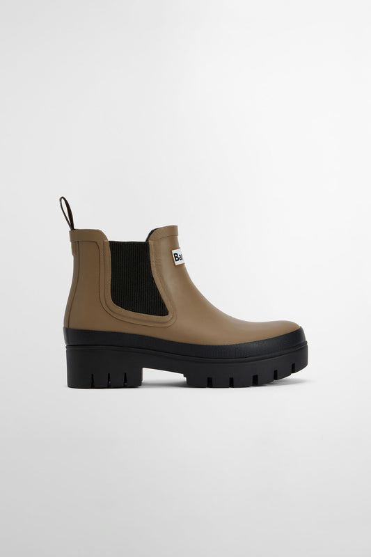 Halton Chelsea Welly Military Brown/Black