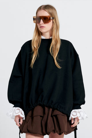 Fraternity Sweatshirt Black