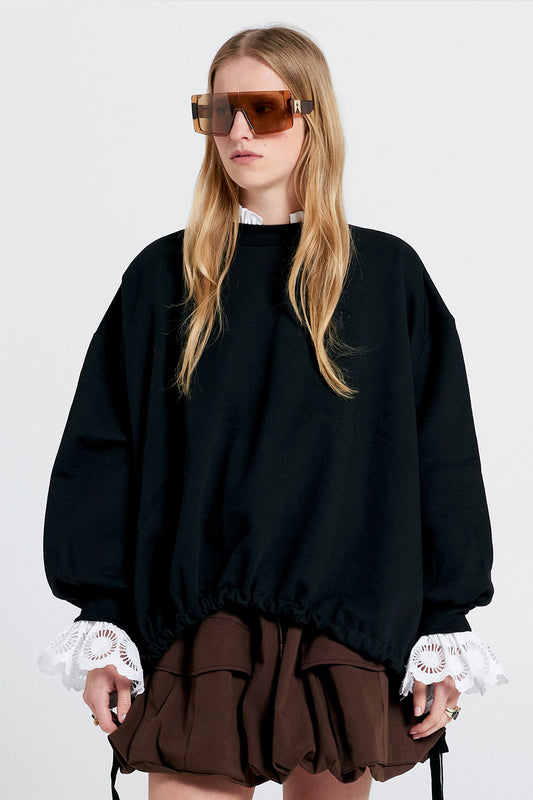 Fraternity Sweatshirt Black