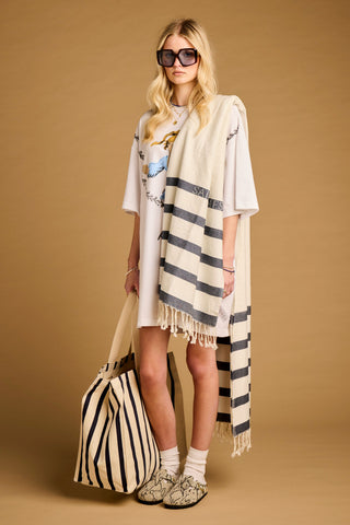 Fouta Ecume/Marine