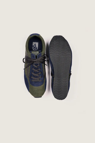 LX SLP Trainer Elevated Suede Dark Green
