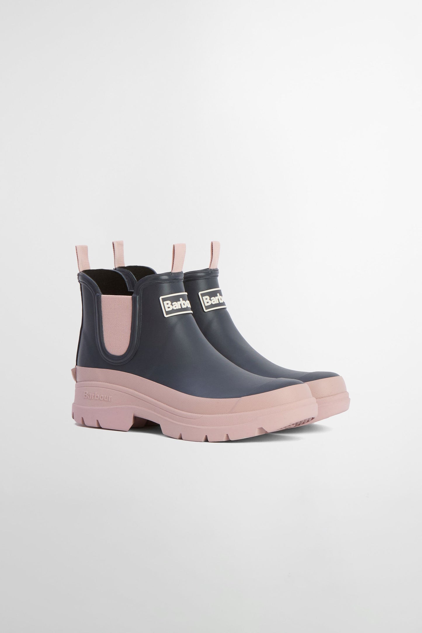 Nimbus Chelsea Welly Dusky Grey/Gardenia Pink