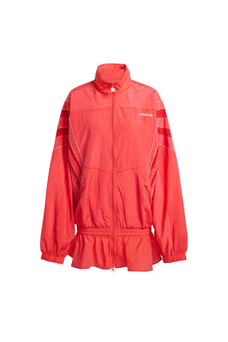Santiago Woven Track Top Semi Lucid Red