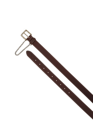 Rider Leather Belt Brown
