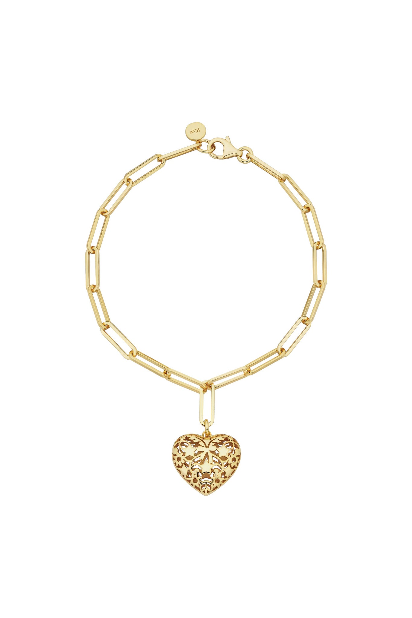 Heart Thrills Bracelet Gold