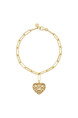 Heart Thrills Bracelet Gold