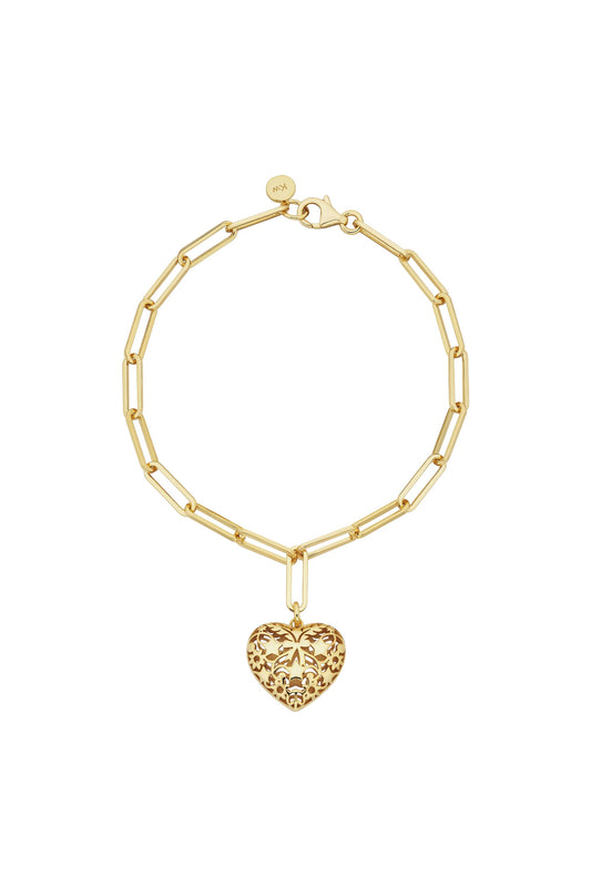 Heart Thrills Bracelet Gold