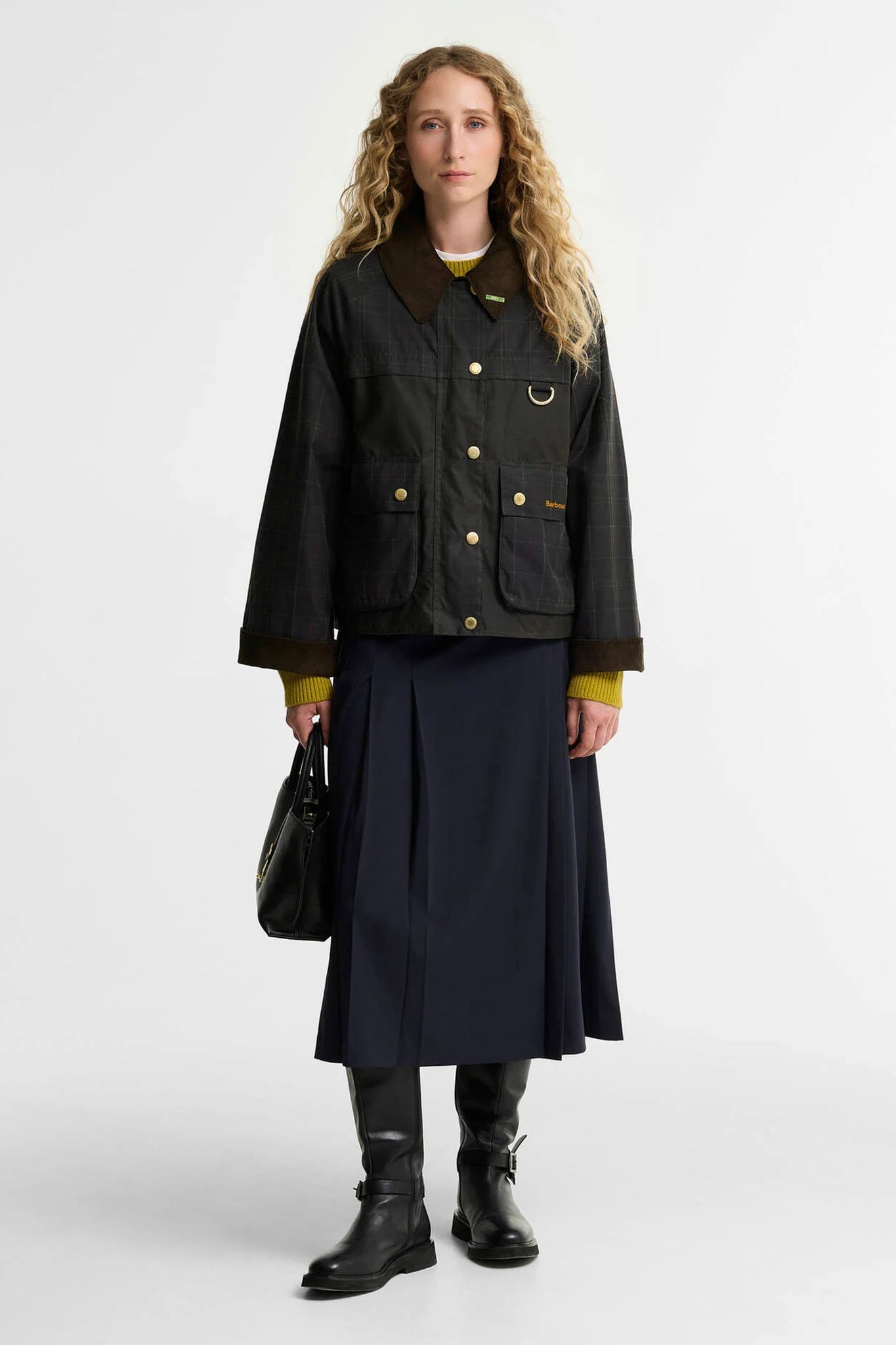 Tartan Reimagined Icons Tartan Spey Wax Jacket Classic Tartan/Olive