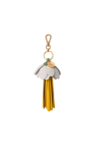 Daisy Tassel Charm Yellow Multi