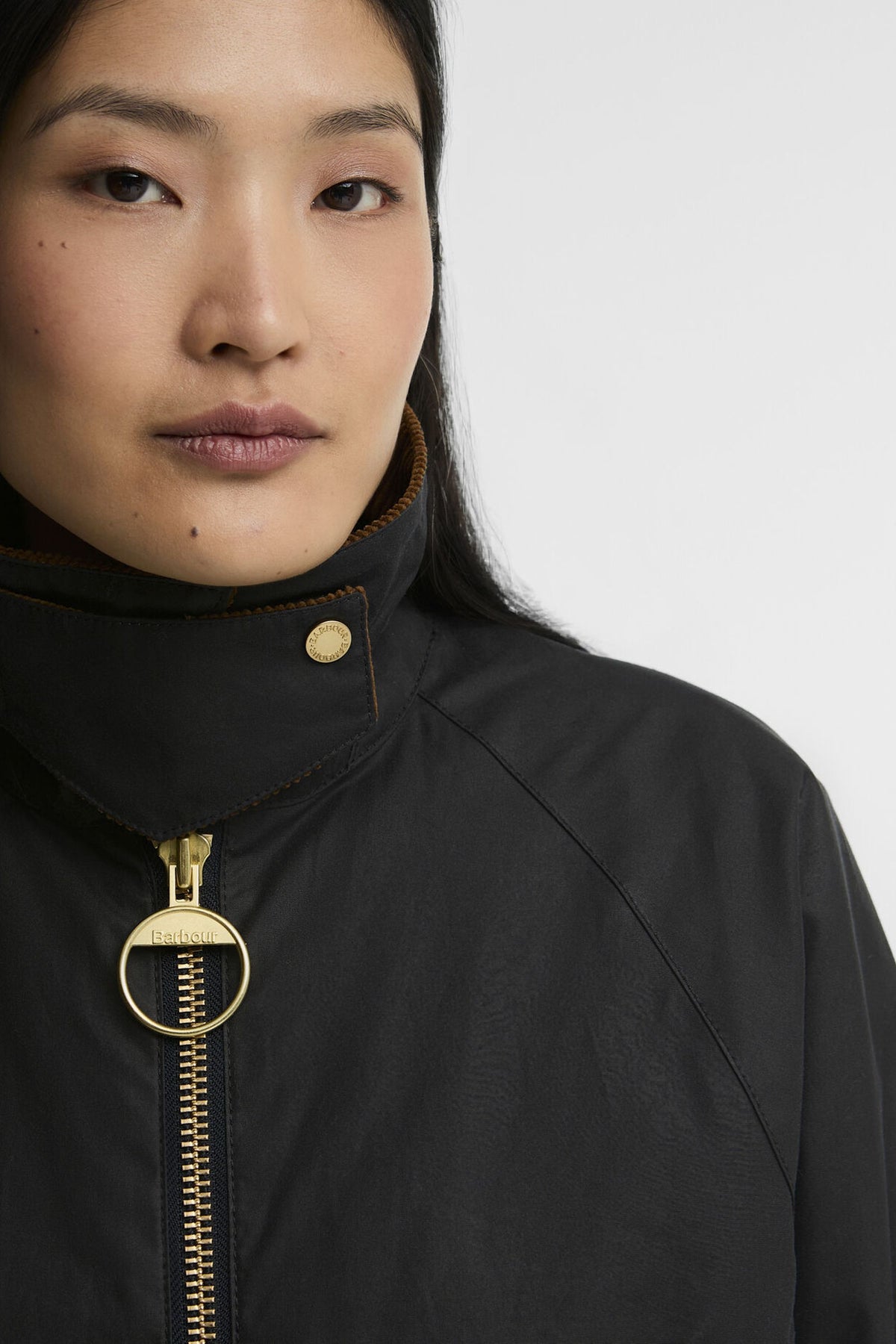 Arlene Wax Jacket Navy/Ancient