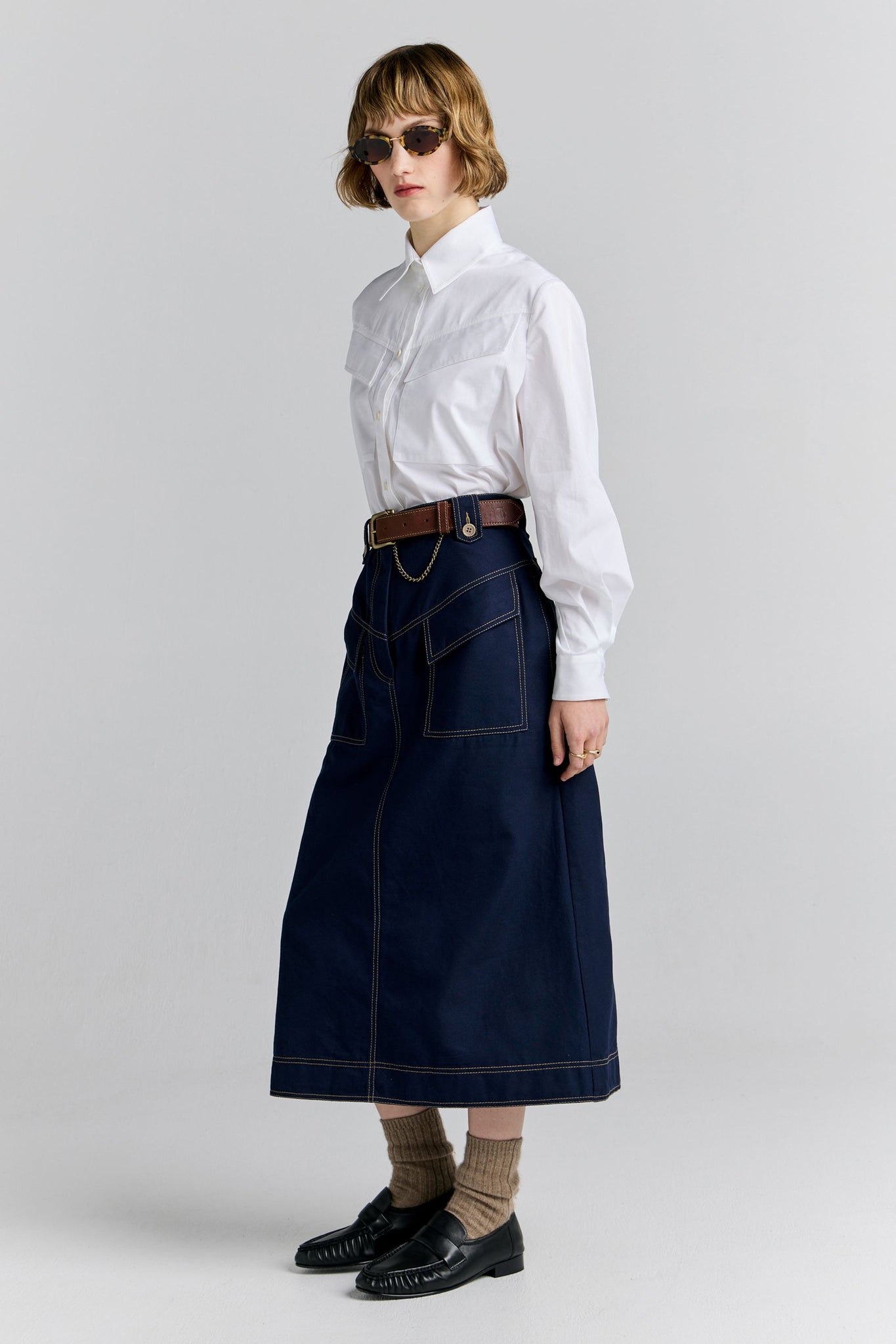 Wayfare Skirt Navy