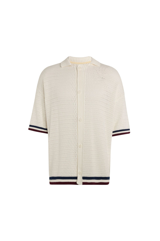 Crochet Jersey Cloud White