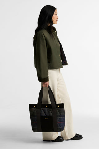 Healy Tartan Tote Bag Shadow Classic Tartan