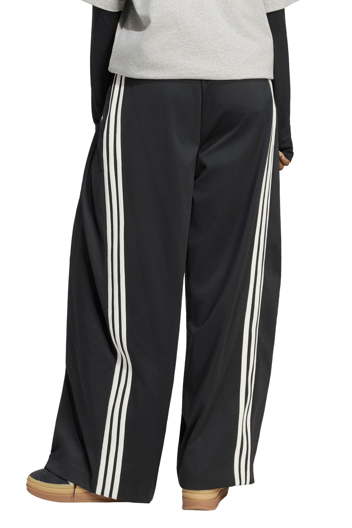 Pleated Pant Black/Chalk White