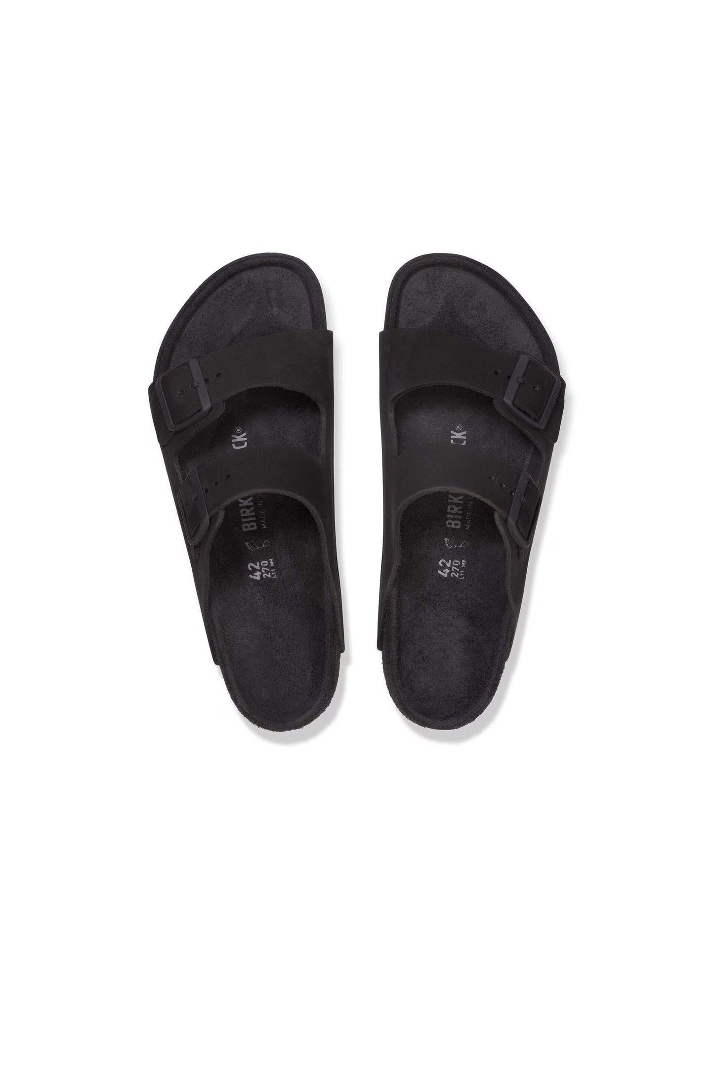 Arizona Exquisite Nubuck Regular Fit Black