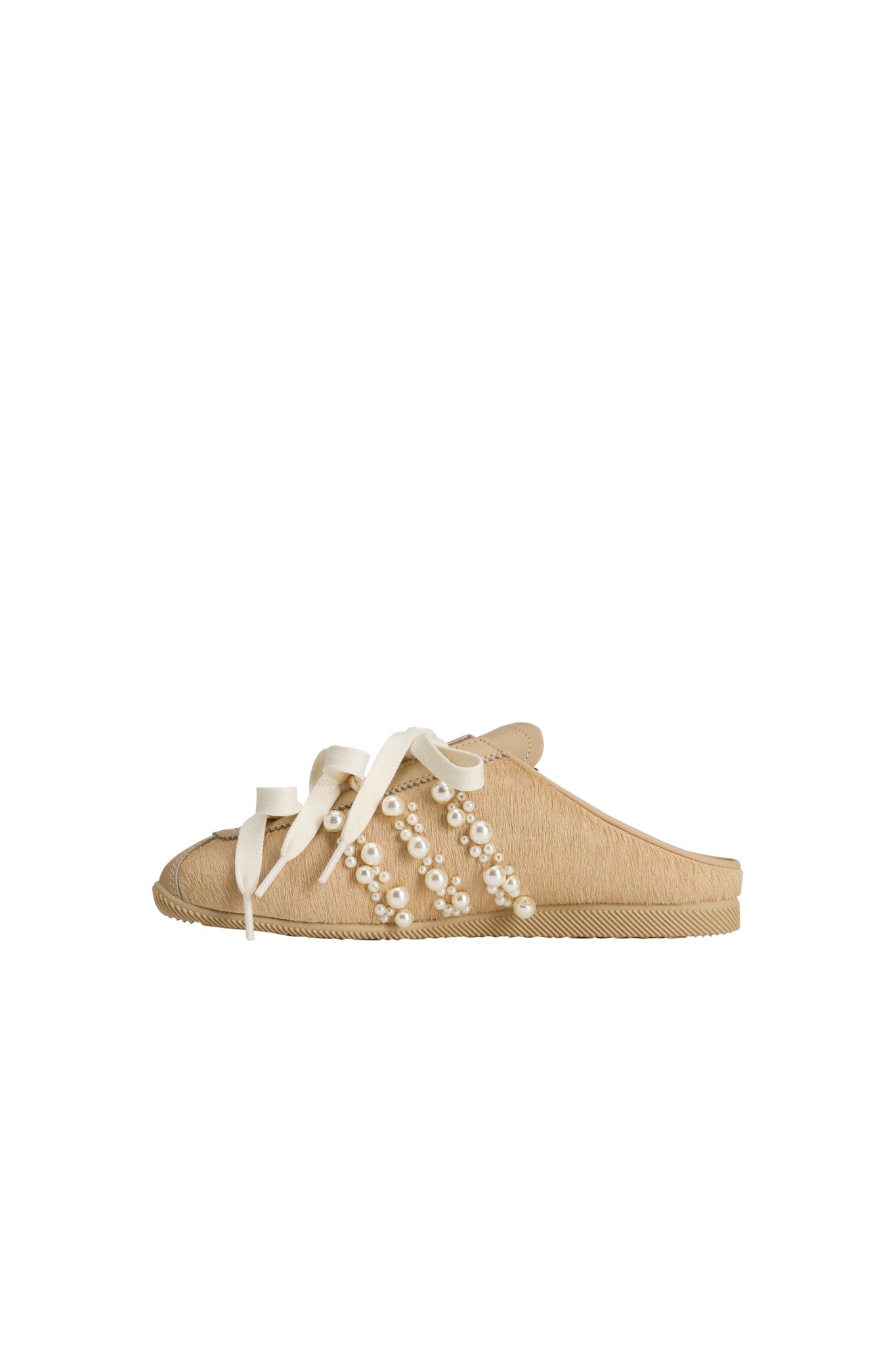 Simone Rocha Japan Slip-on Magic Beige/Chalk White/Better Scarlet