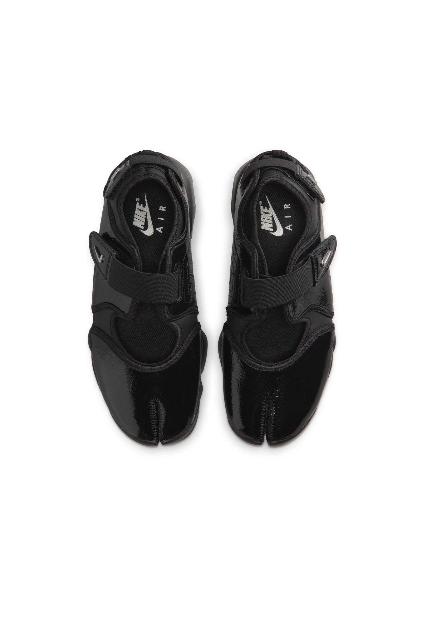 Air Rift Shoes Black/Metallic Silver