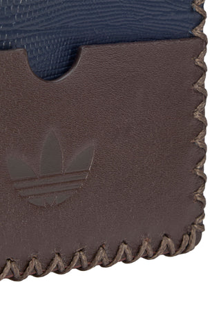 Wales Bonner Small Wallet Dark Brown/Craft Ochre