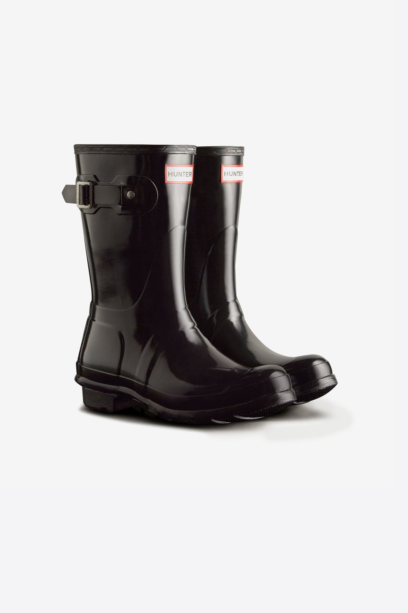 Short Gloss Boot Black