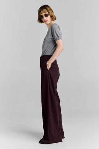 Vestige Trousers Everyday Suiting Plum