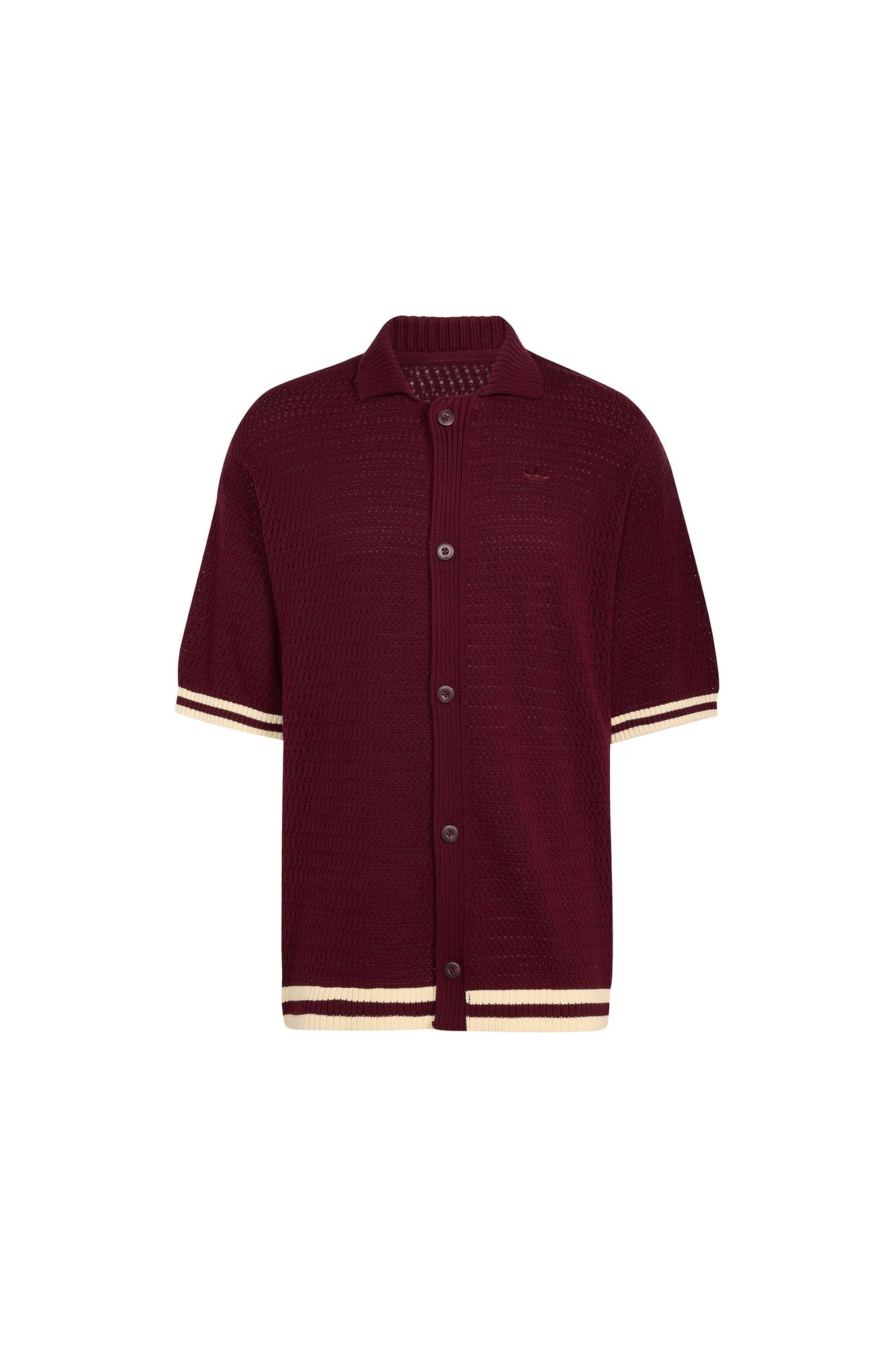 Crochet Jersey Maroon