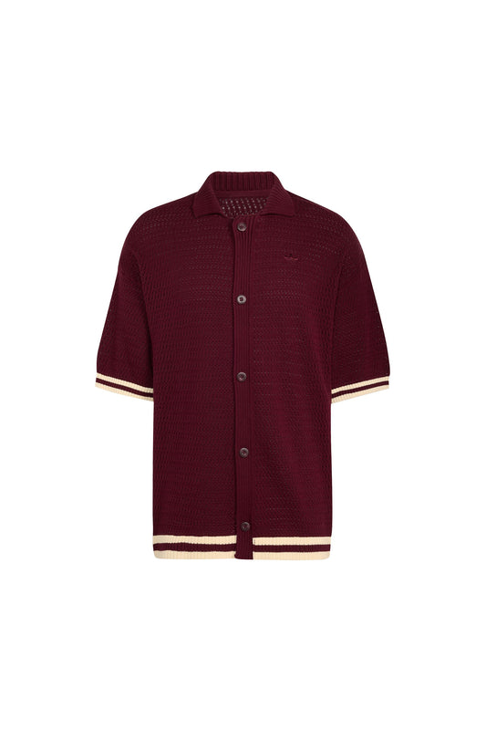 Crochet Jersey Maroon