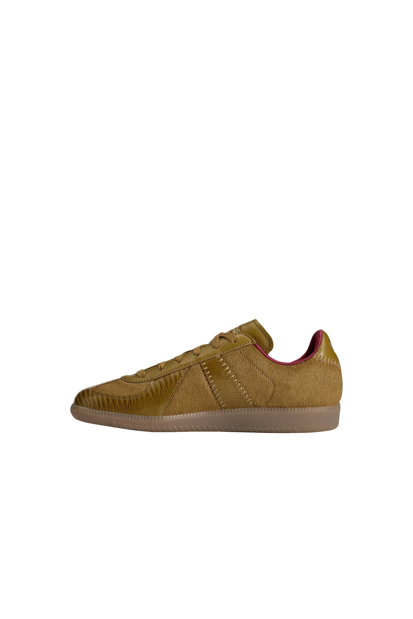 Wales Bonner BW Army Khaki Pony Noble Maroon/Gold Met./Wonder White