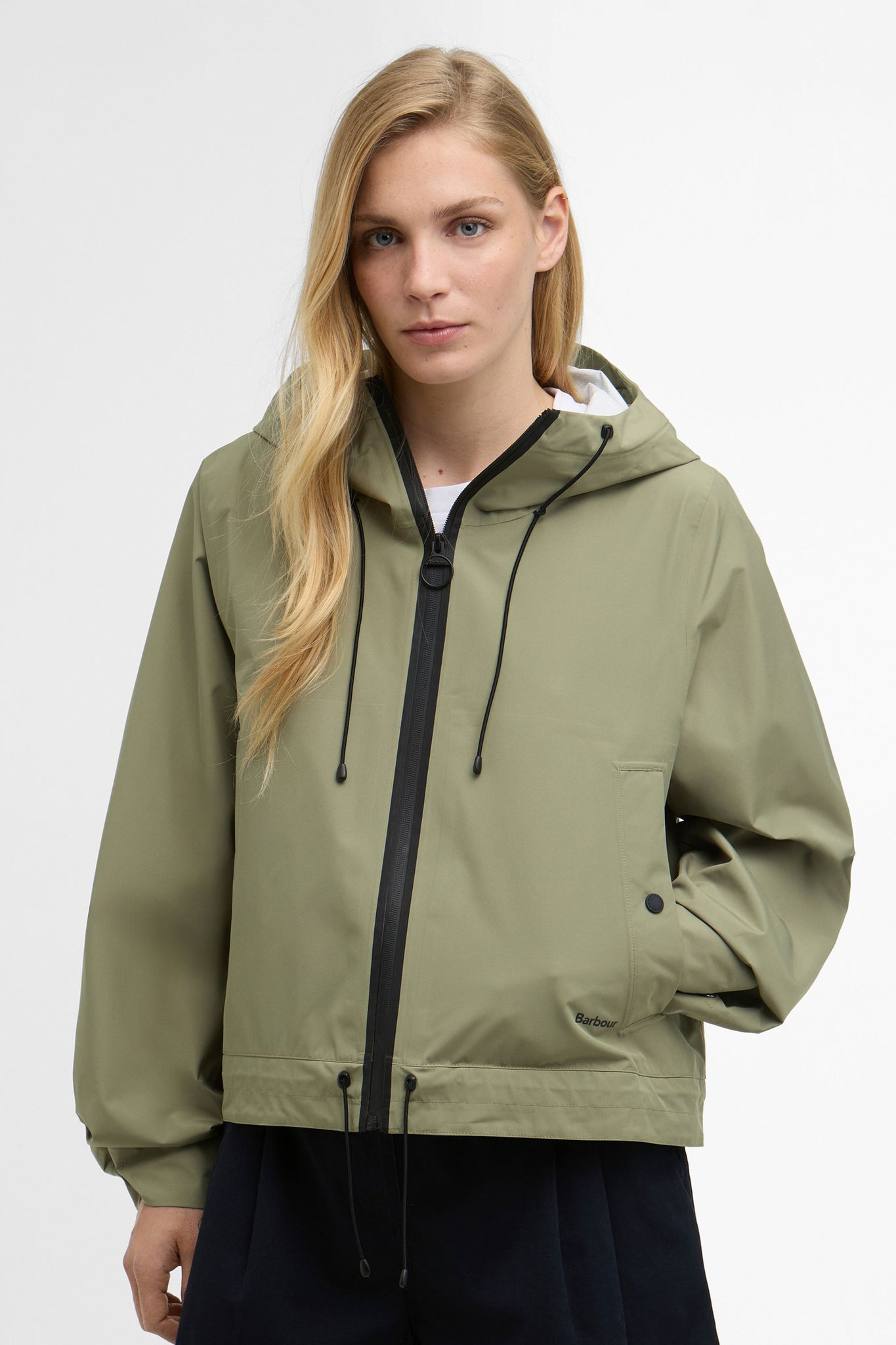 Thorpe Waterproof Jacket Bleached Olive/Fondant