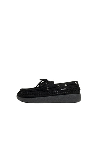 Skipper Boat Shoe Black