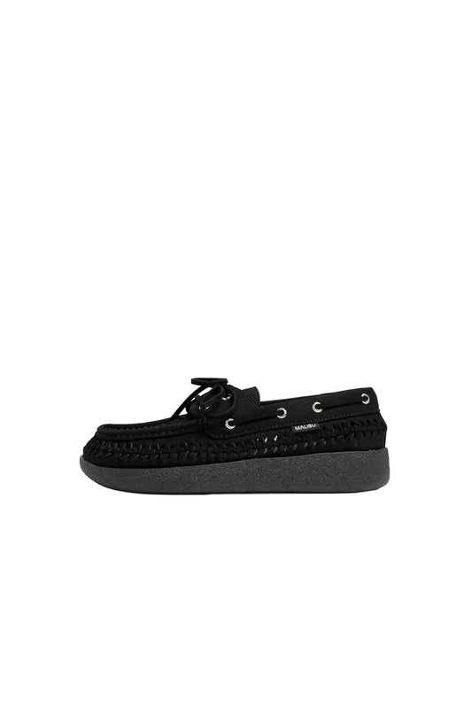 Skipper Boat Shoe Black