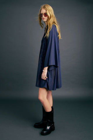 Glaze Dress Navy