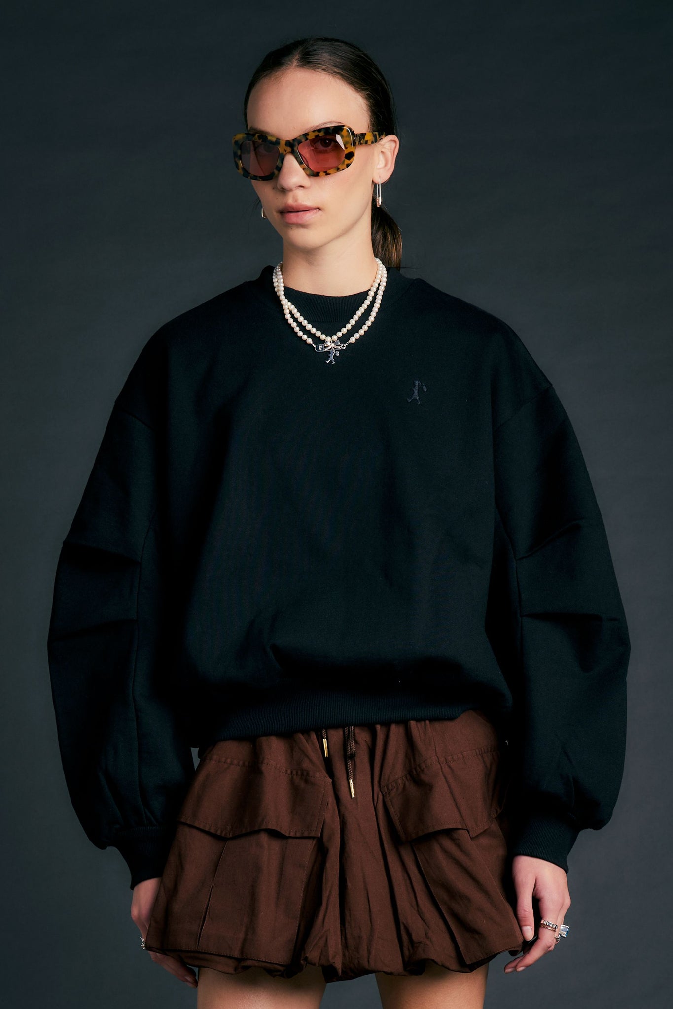 Campus Sweatshirt Black