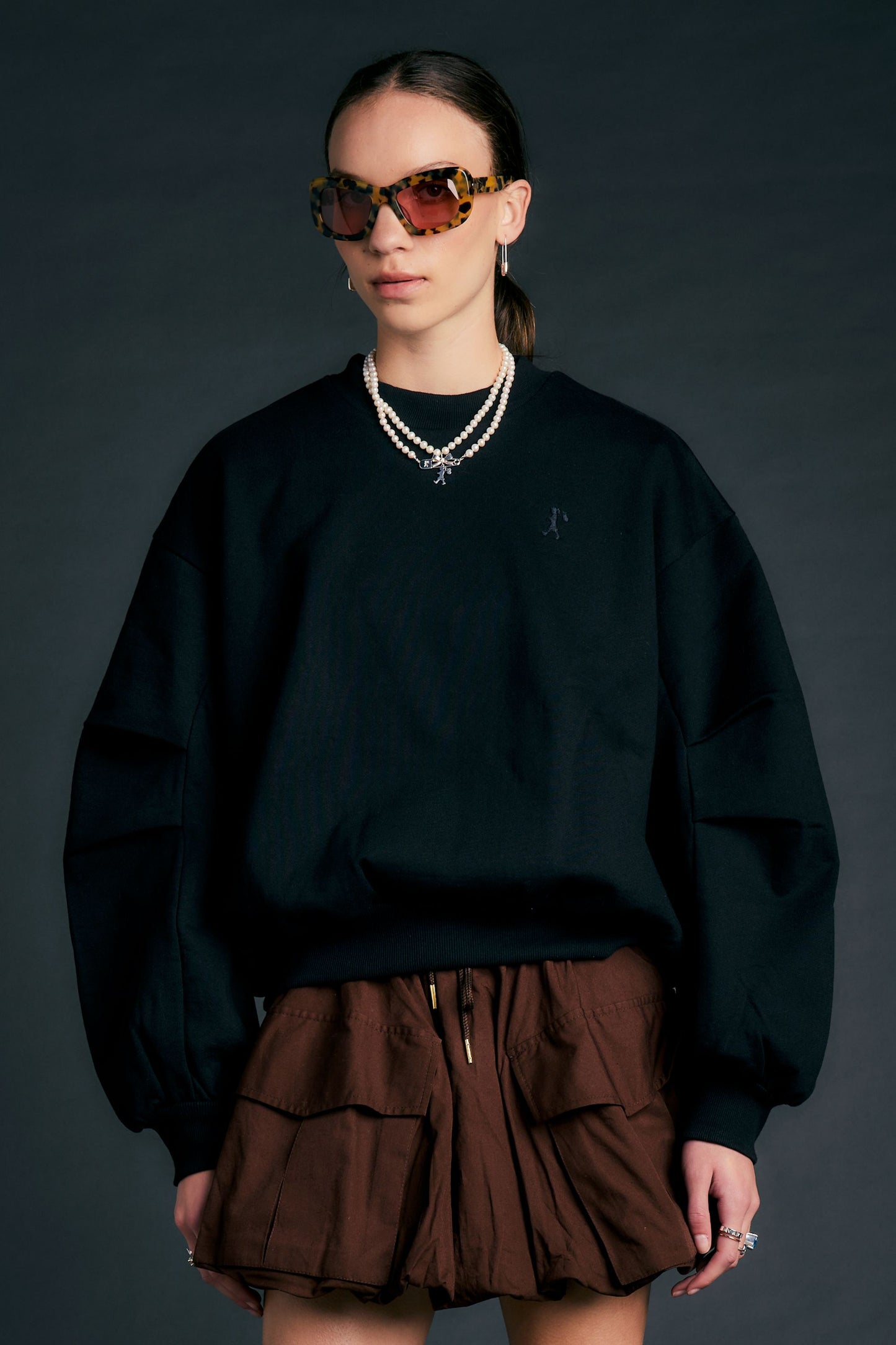 Campus Sweatshirt Black