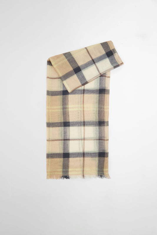 Welton Tartan Scarf Oban Mist Tartan