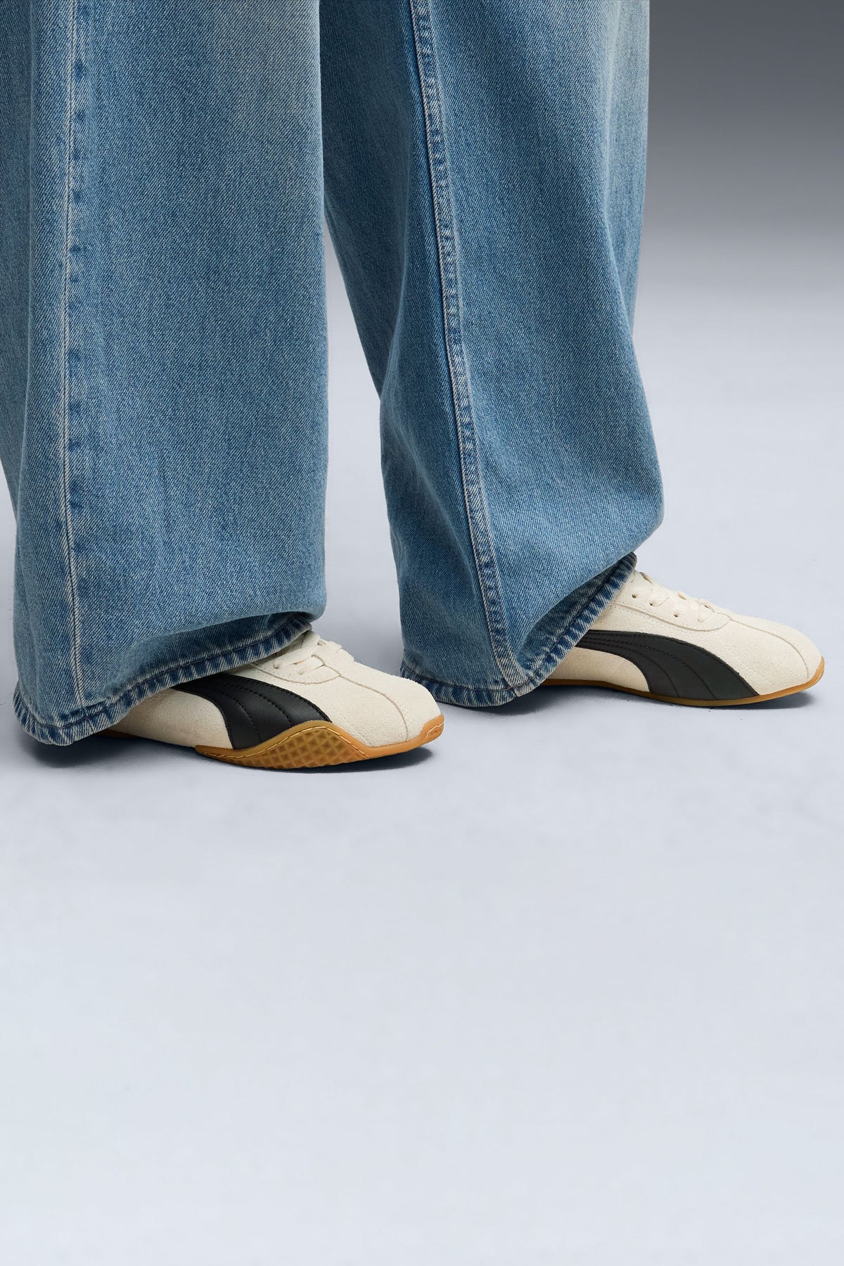 K-Street Suede Frosted Ivory/PUMA Black