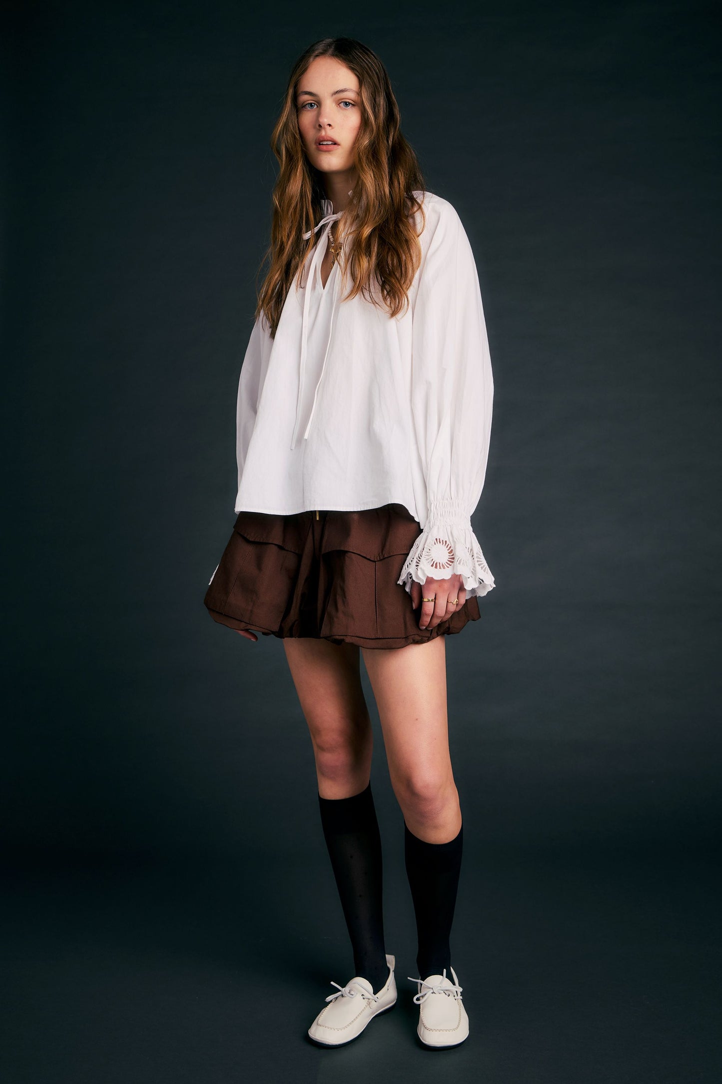 Ivy Blouse White