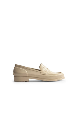Refined Gloss Penny Loafer Canvas Cream
