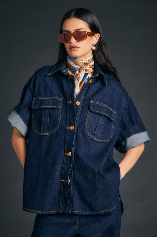 Mod Shirt Indigo