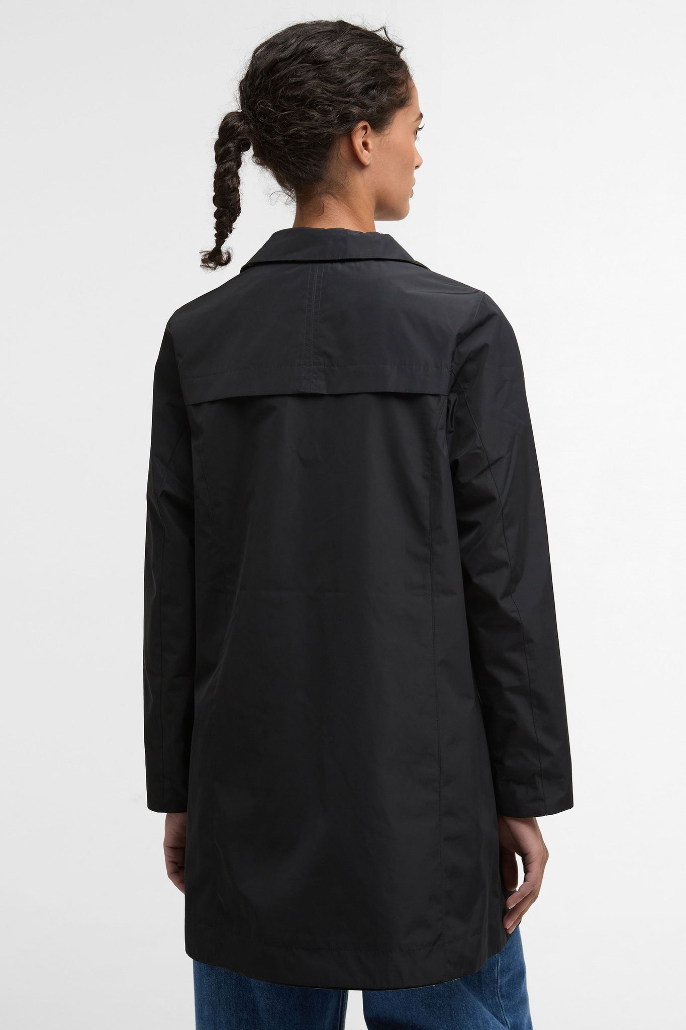 Babbity Showerproof Jacket Black/Dress Tartan