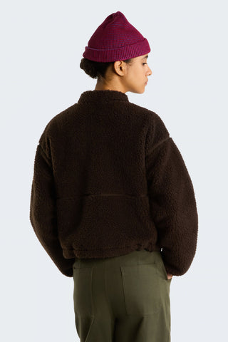 Extreme Pile 2 Full Zip Jacket Dark Chestnut