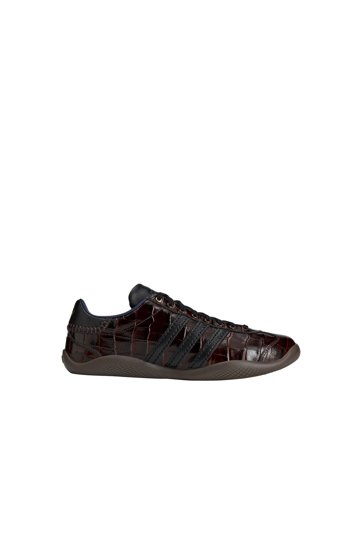 Wales Bonner Karintha Croc Dark Brown/Core Black